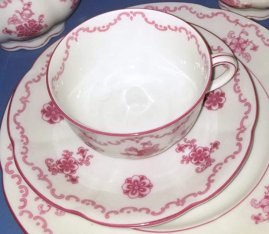 GMY4 Footed Cup & Saucer Set by Germany-1