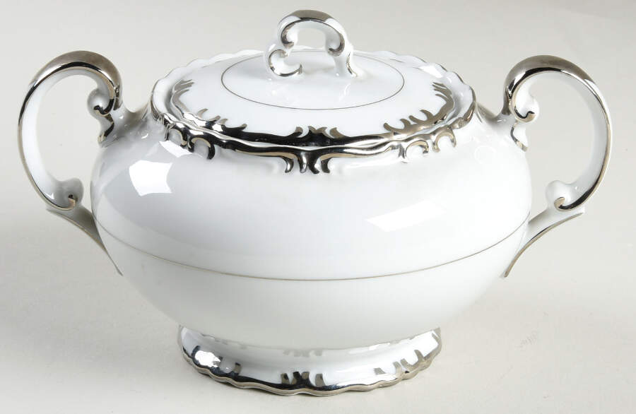 Baronet Sugar Bowl & Lid by Gold China-1
