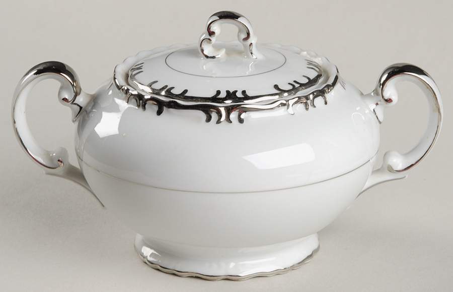 Baronet Sugar Bowl & Lid by Gold China-1