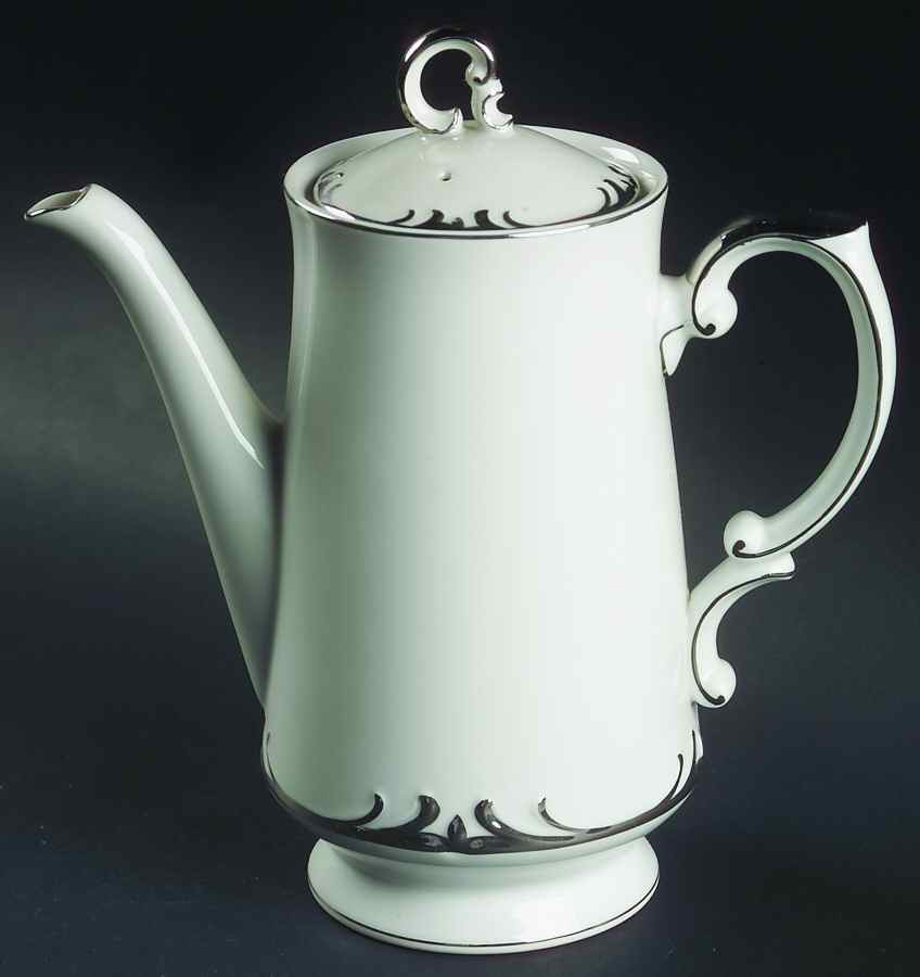 Elegance Coffee Pot & Lid by Gold China-1