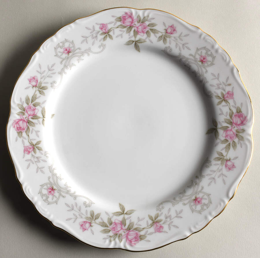 Garland Dinner Plate by Gold China-1