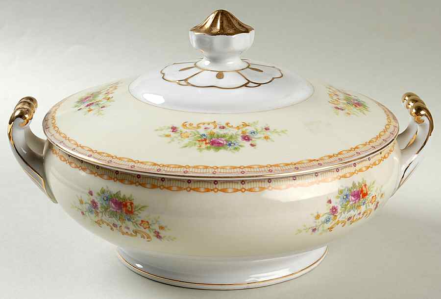 GOC10 Round Covered Vegetable by Gold China-1