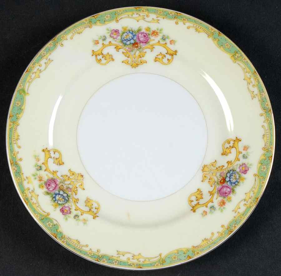 GOC3 Bread & Butter Plate by Gold China-1