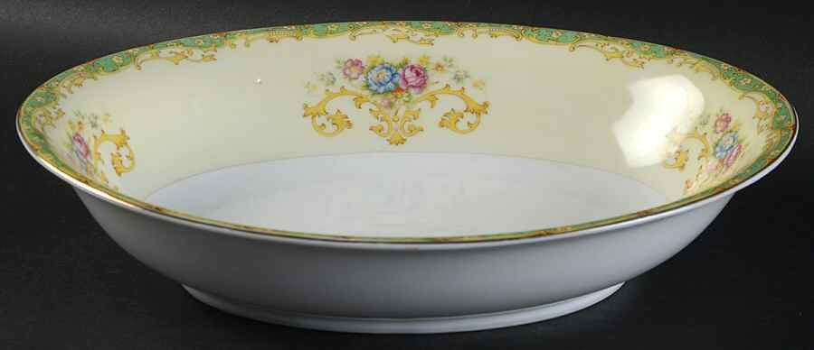 GOC3 10" Oval Vegetable Bowl by Gold China-1