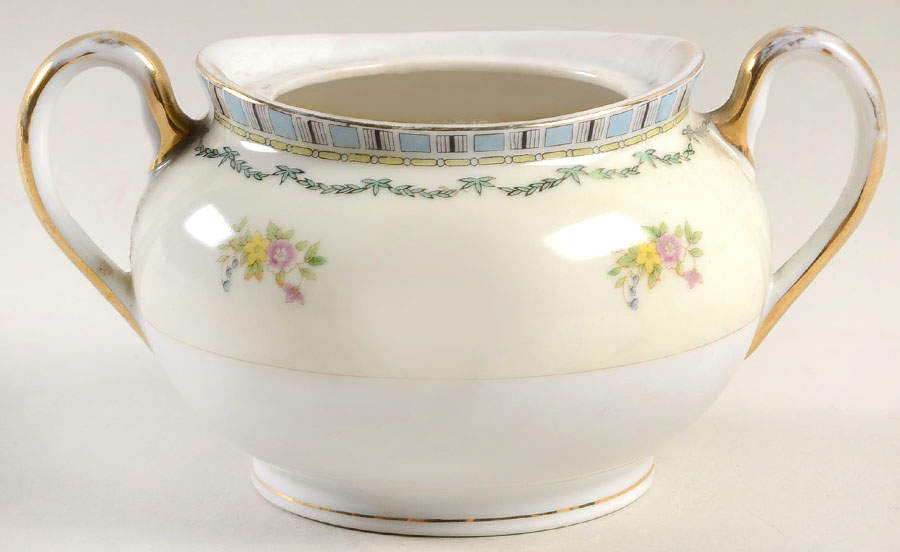 GOC4 Sugar Bowl No Lid by Gold China-1