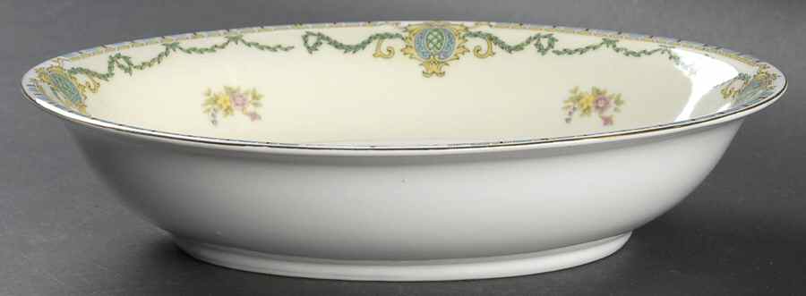 GOC4 10" Oval Vegetable Bowl by Gold China-1