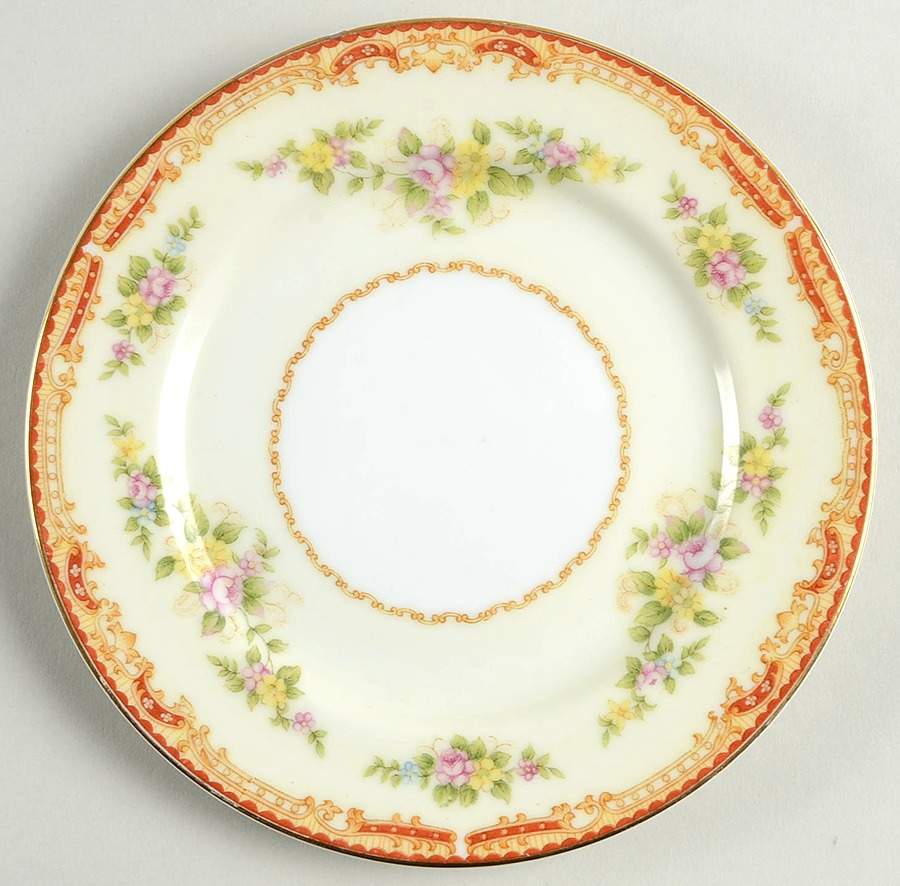 GOC9 Bread & Butter Plate by Gold China-1