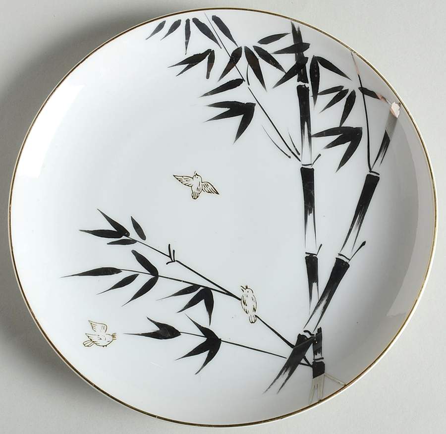 Plabamboo Salad Plate by Gold China-1