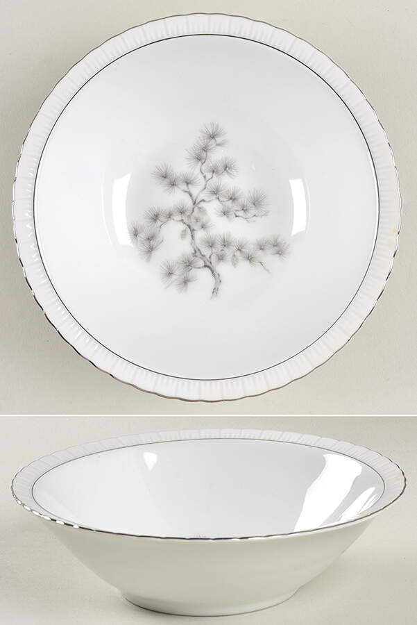 Regal Pine Rim Cereal Bowl by Gold China-1