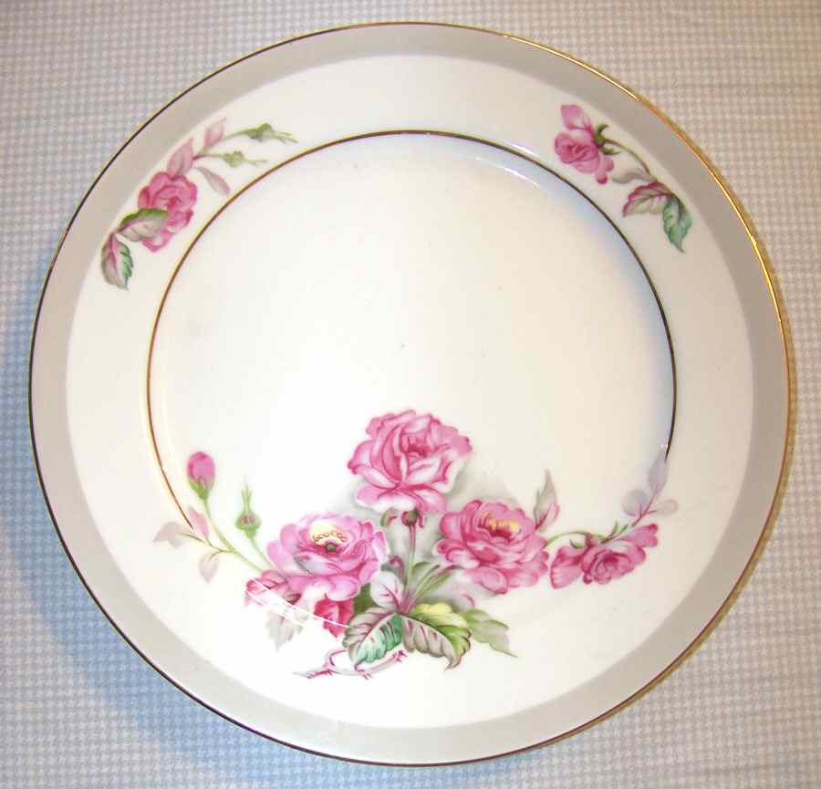 Rose Dawn Dinner Plate by Gold China-1