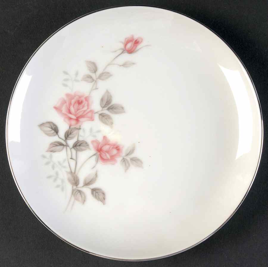 Spring Rose Bread & Butter Plate by Gold China-1