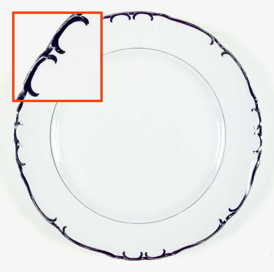 Starlite Dinner Plate by Gold China-1