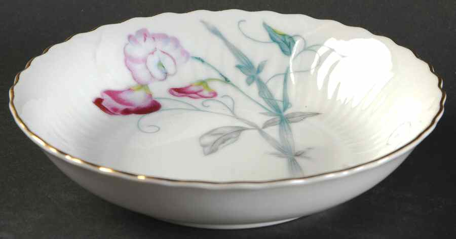 Sweet Pea Fruit/Dessert (Sauce) Bowl by Gold China-1