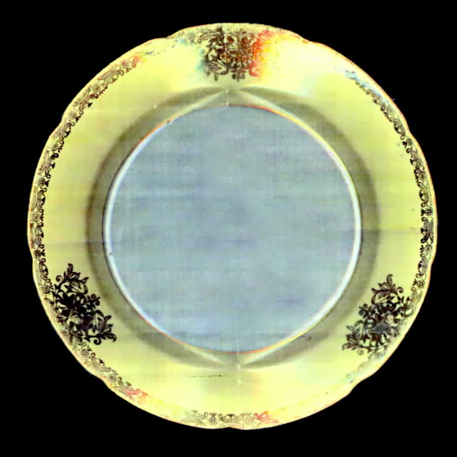 GOD1 Dinner Plate by Goldena-1