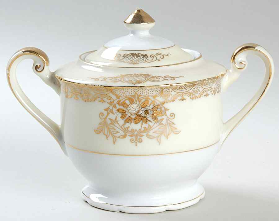 GOD1 Sugar Bowl & Lid by Goldena-1