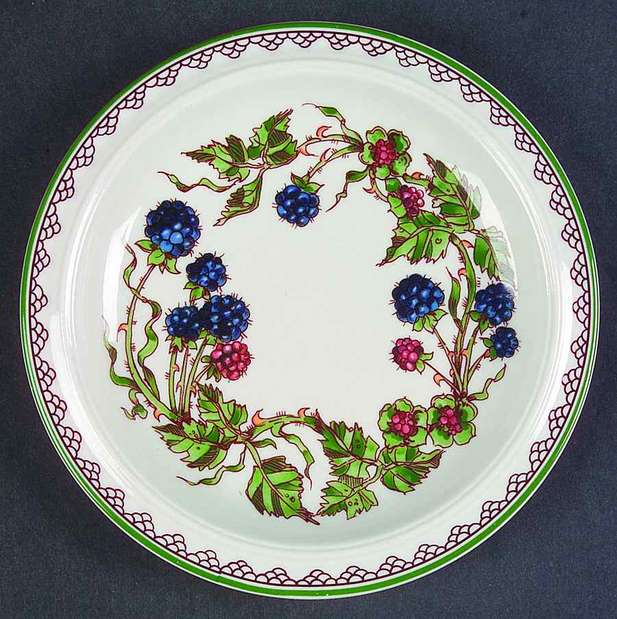 Brombeere Bread & Butter Plate by Goebel-1