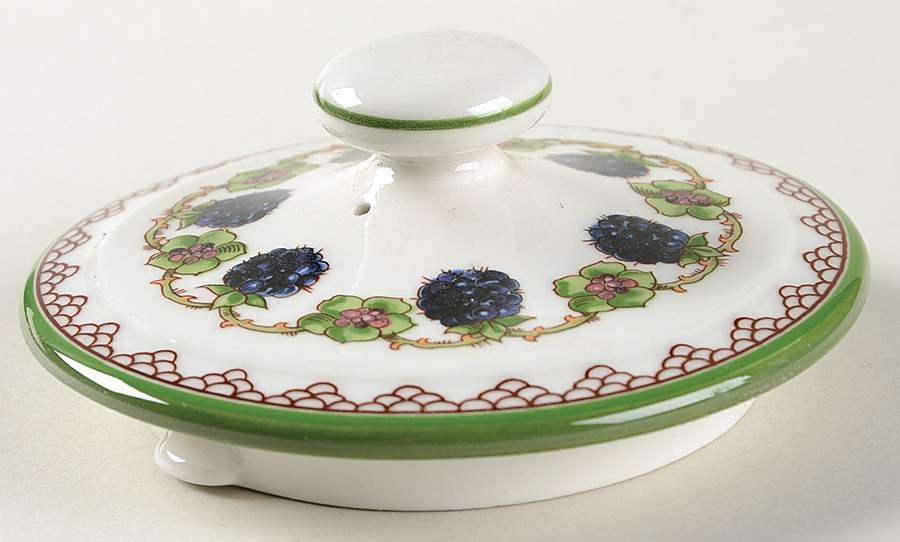 Brombeere Lid for Teapot No Removable Top Handle by Goebel-1
