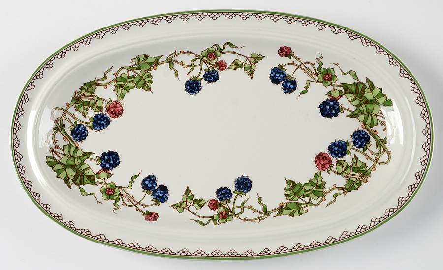 Brombeere 13" Oval Serving Platter by Goebel-1