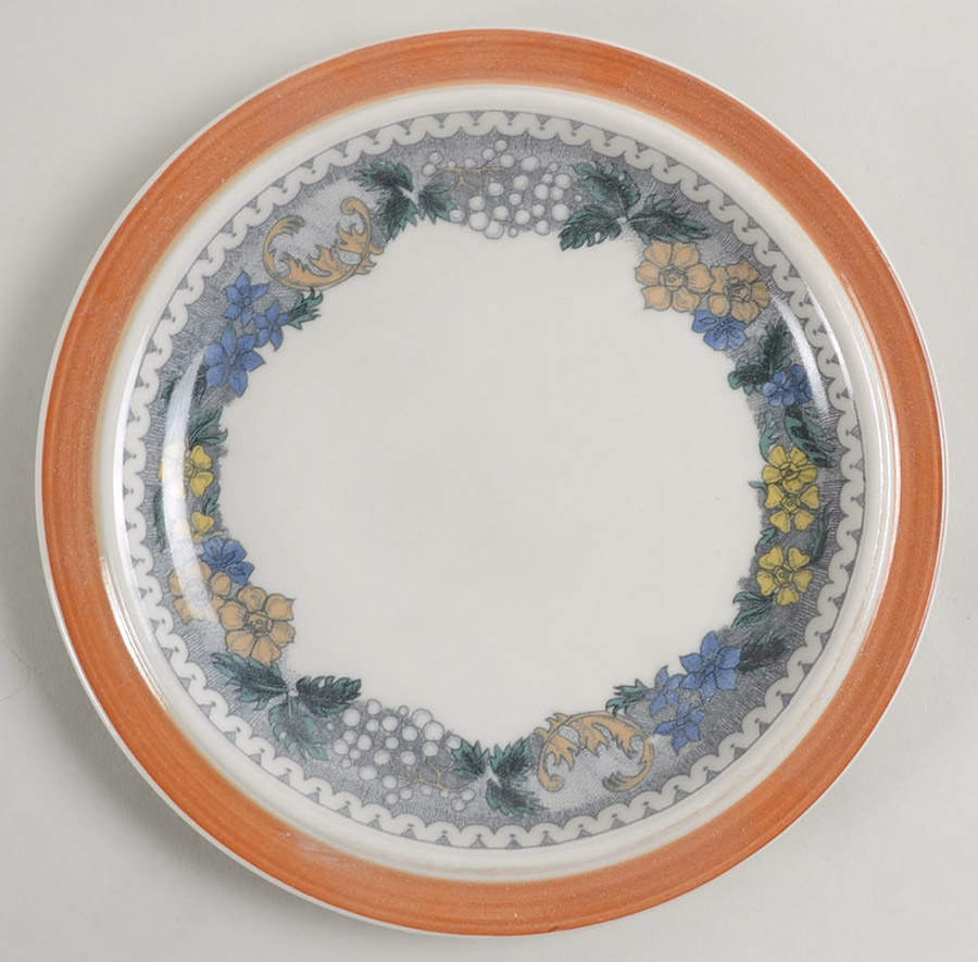 Burgund Salad Plate by Goebel-1