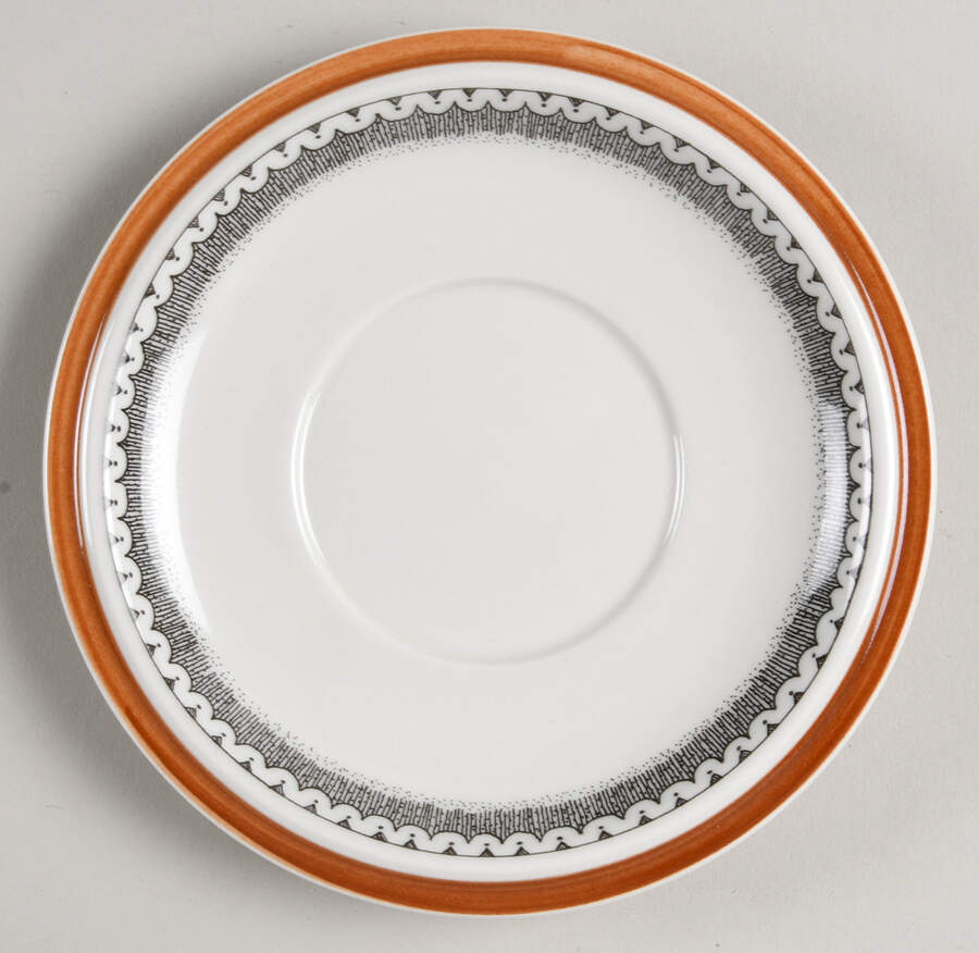 Burgund Saucer for Demitasse Cup by Goebel-1