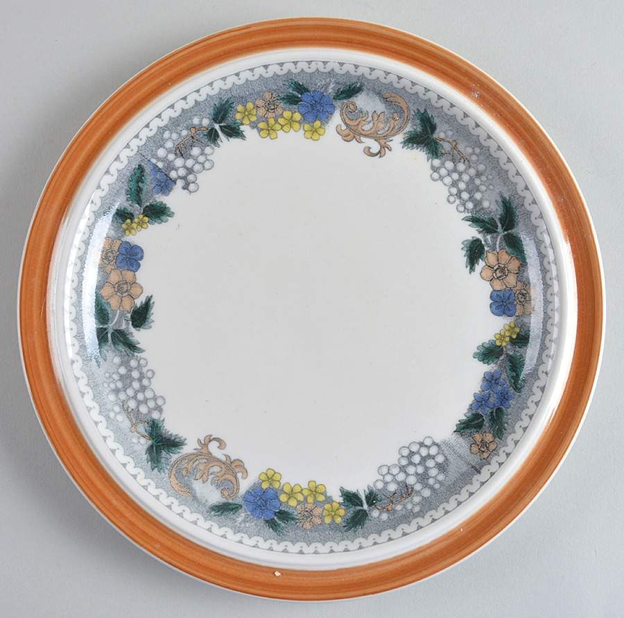 Burgund Luncheon Plate by Goebel-1