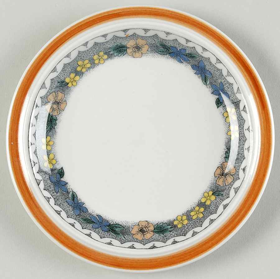 Burgund Bread & Butter Plate by Goebel-1