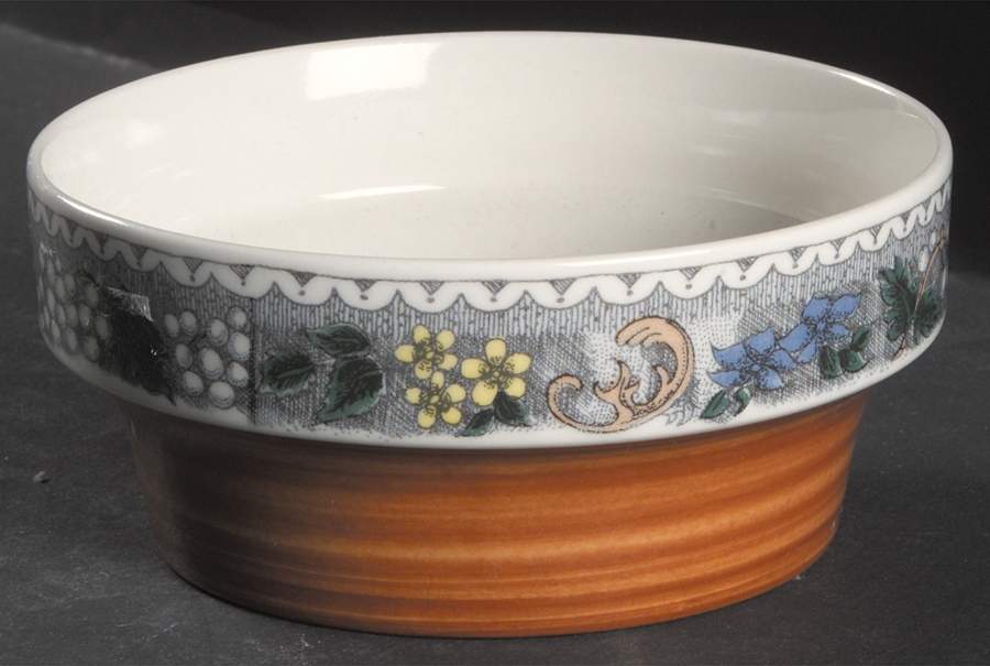 Burgund Fruit/Dessert (Sauce) Bowl by Goebel-1