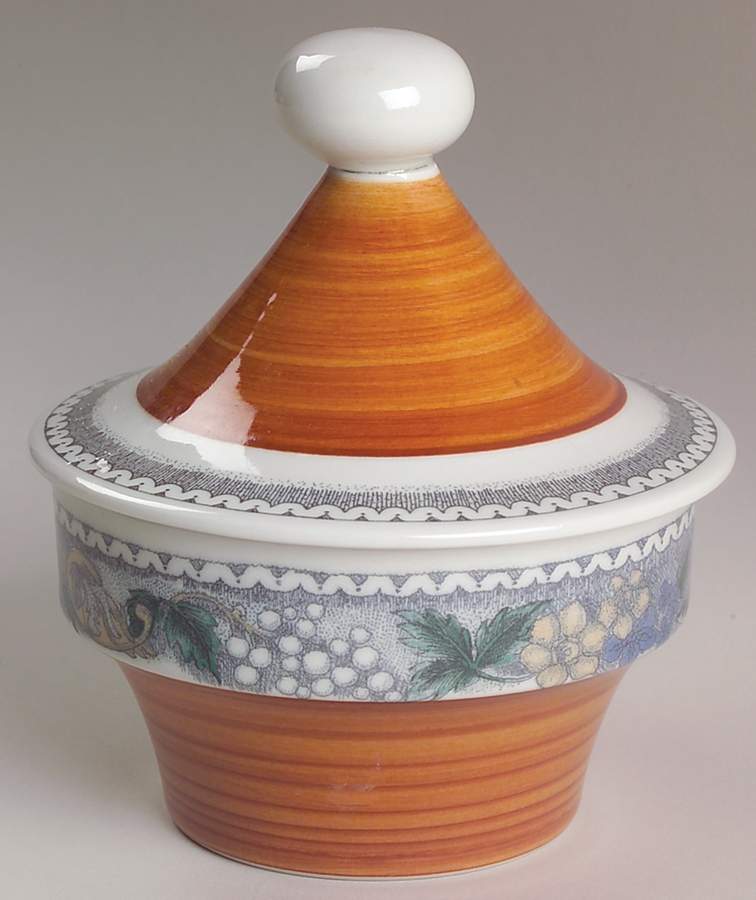 Burgund Candy Box & Lid by Goebel-1