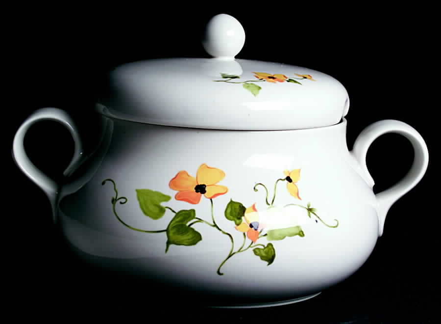 Celandine Small Round Covered Vegetable by Goebel-1