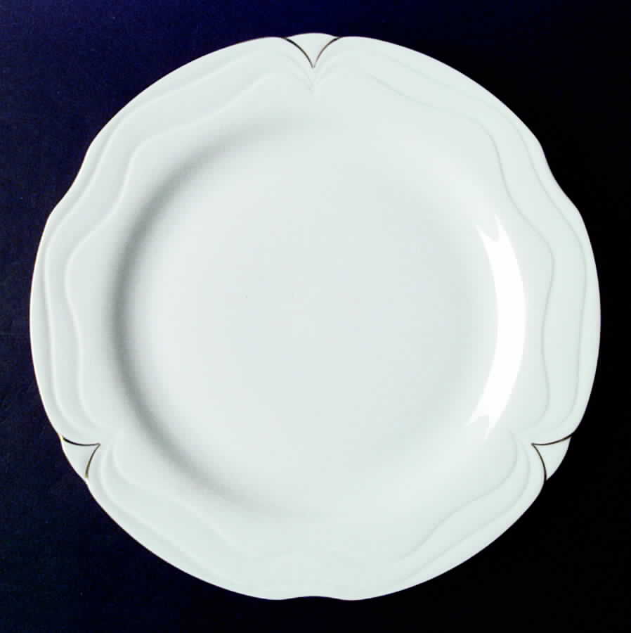 Gala (Gold Trim) Dinner Plate by Goebel-1