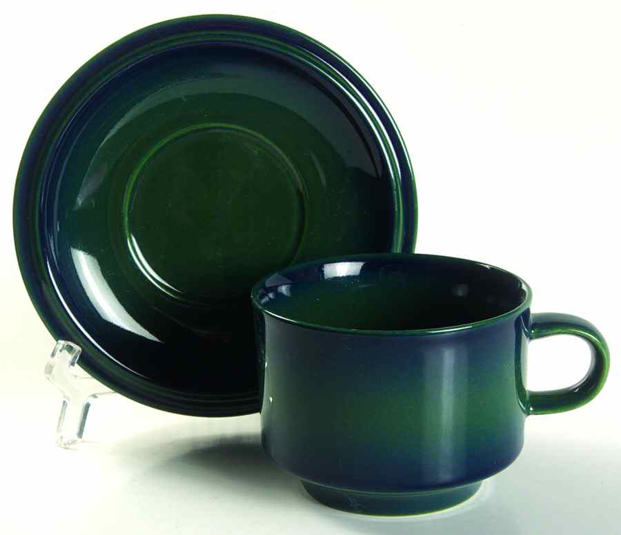 Konigssee Flat Cup & Saucer Set by Goebel-1