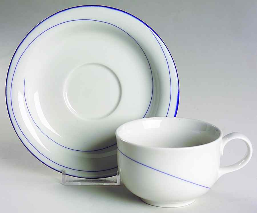 Nara Flat Cup & Saucer Set by Goebel-1