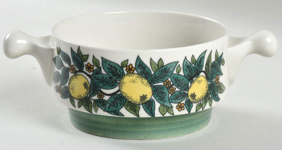 Savoy Flat Cream Soup Bowl by Goebel-1