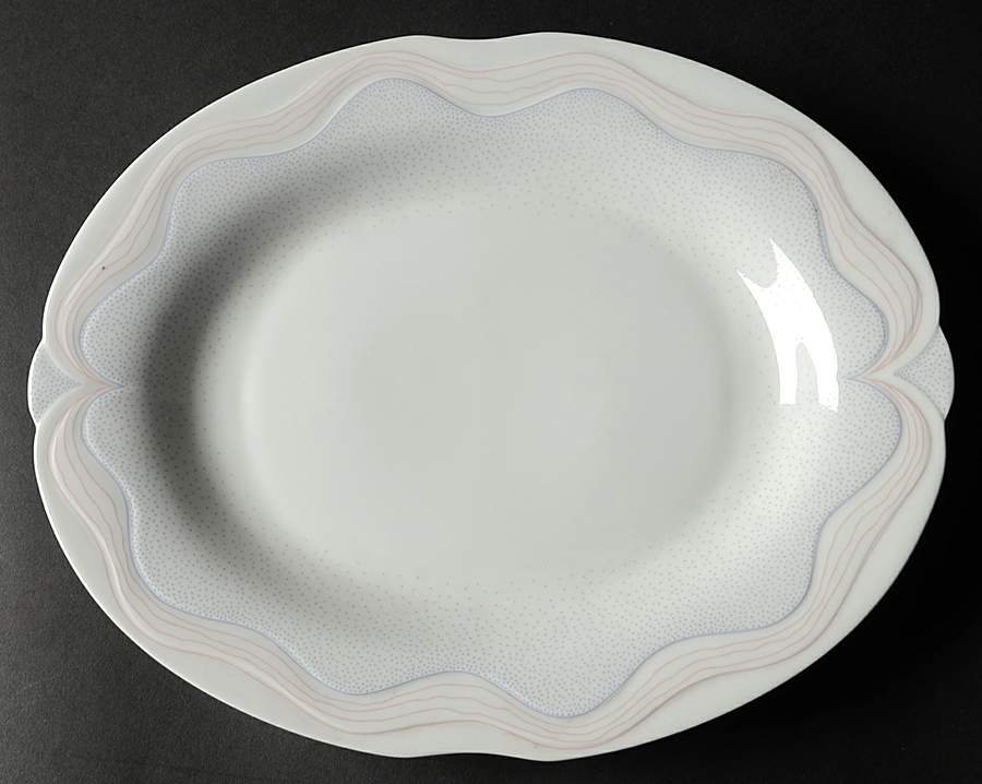 Toledo 12" Oval Serving Platter by Goebel-1