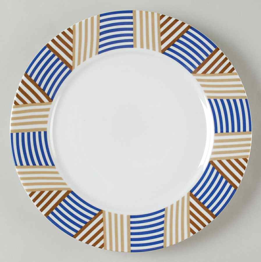 Anna Blue Salad Plate by Bill Goldsmith-1