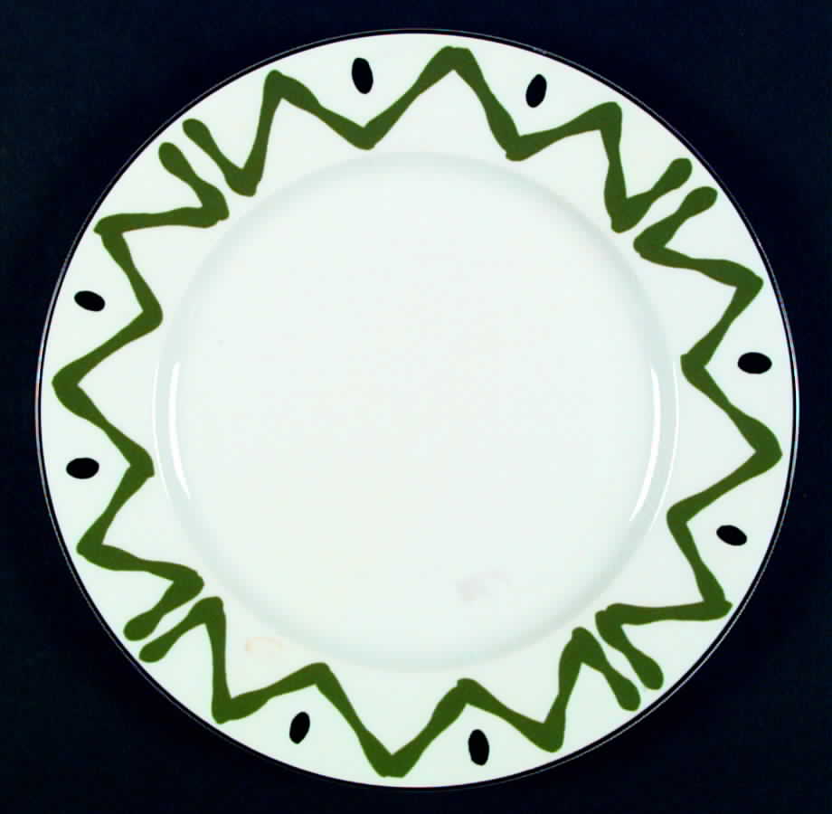 Florida Green Dinner Plate by Bill Goldsmith-1