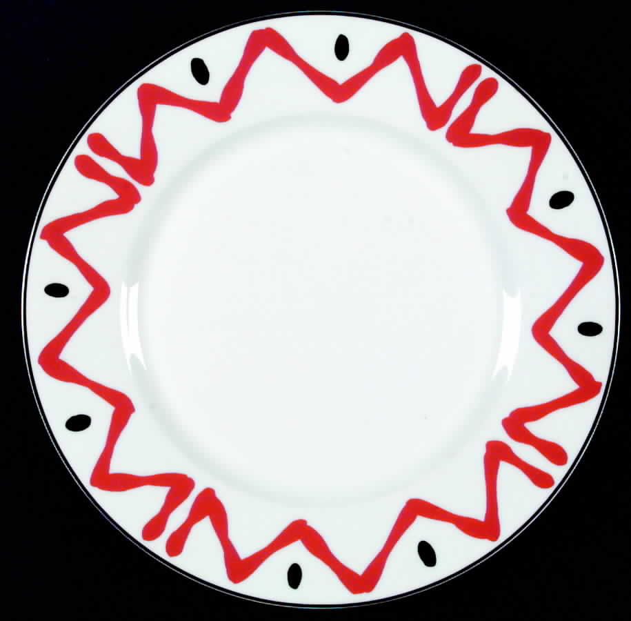 Florida Red Dinner Plate by Bill Goldsmith-1