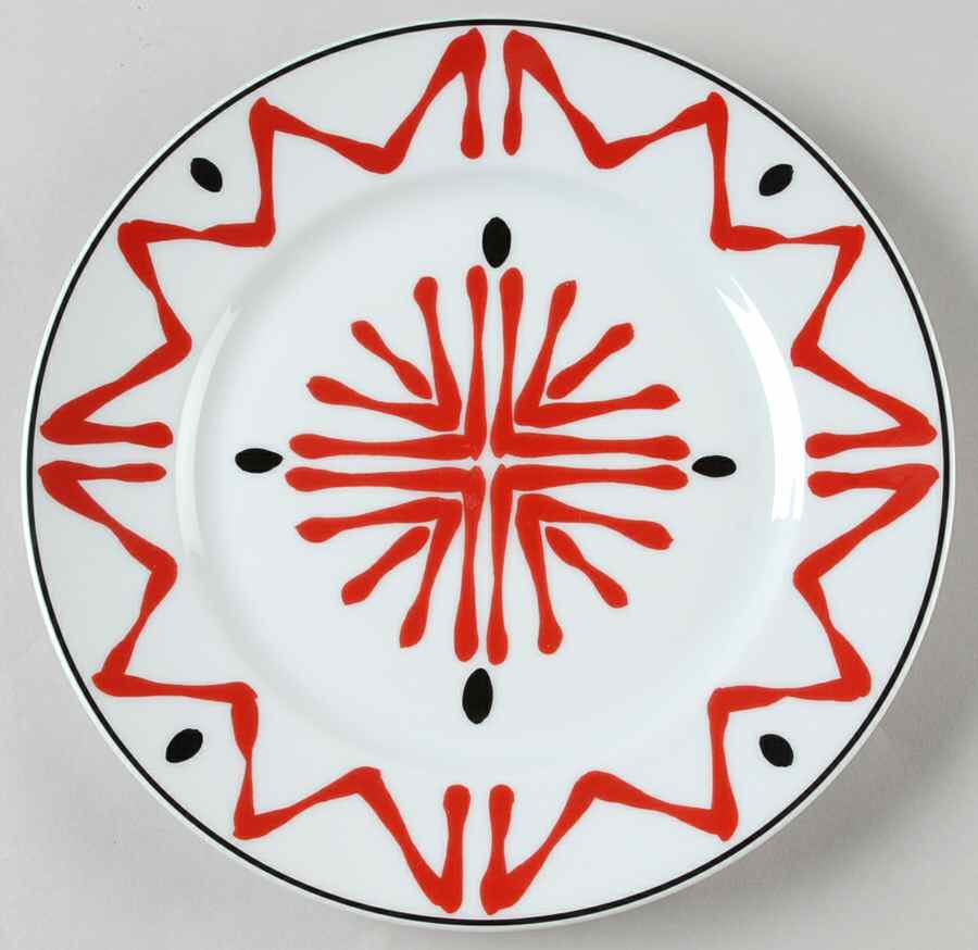 Florida Red Salad Plate by Bill Goldsmith-1