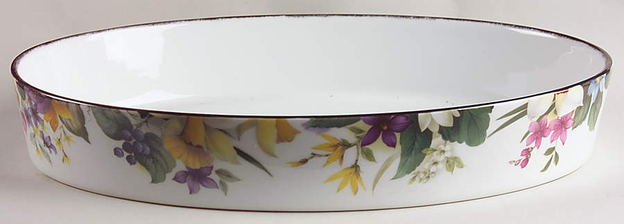 Narcissus 14" Oval Baker by Bill Goldsmith-1