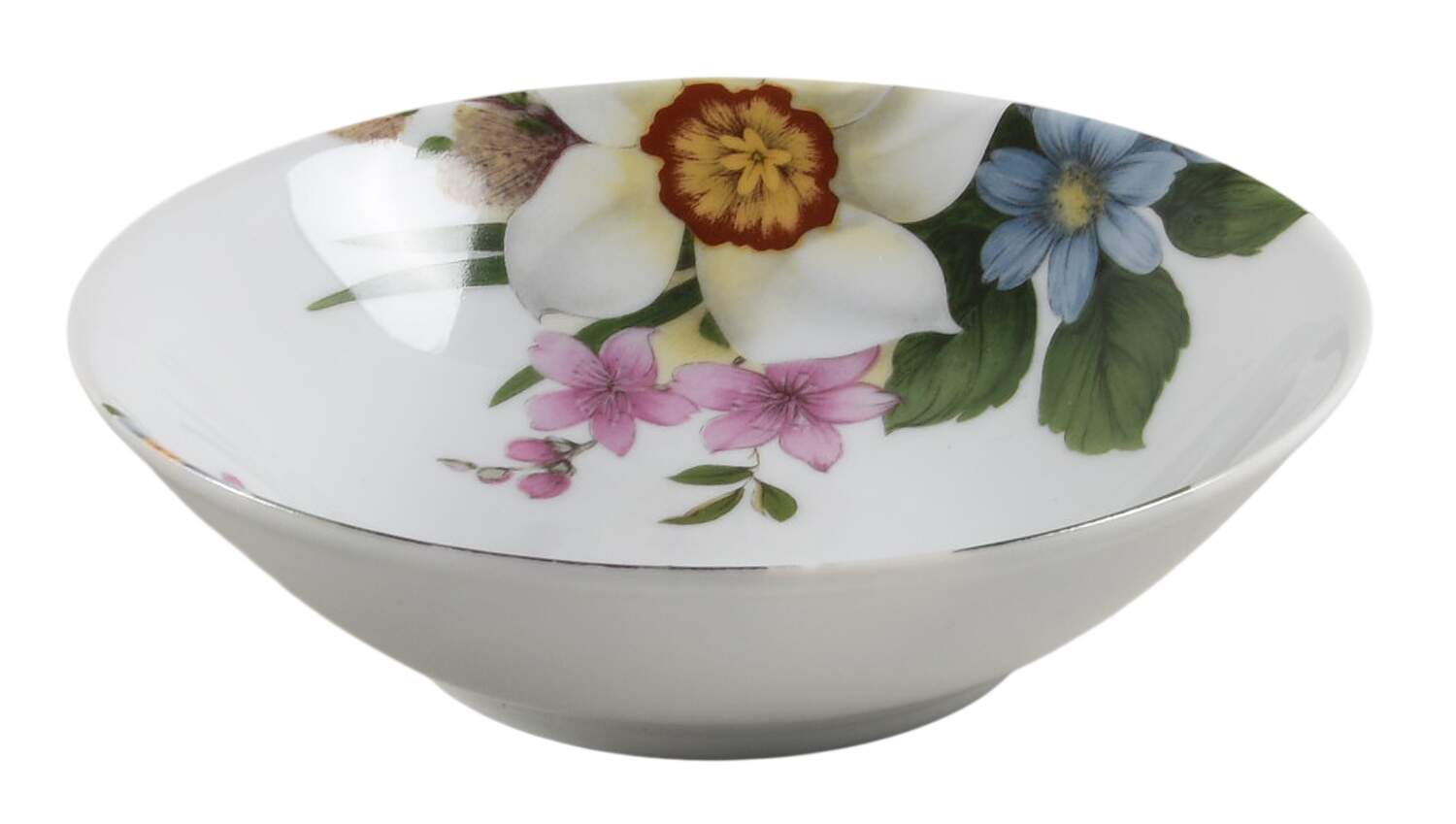 Narcissus Fruit/Dessert (Sauce) Bowl by Bill Goldsmith-1