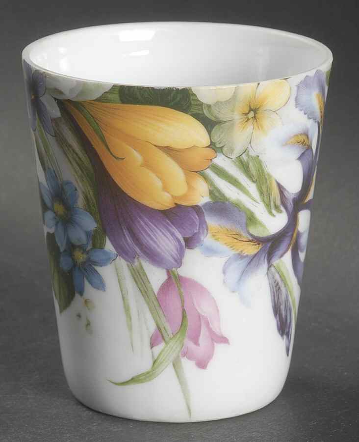 Narcissus Short China Tumbler by Bill Goldsmith-1