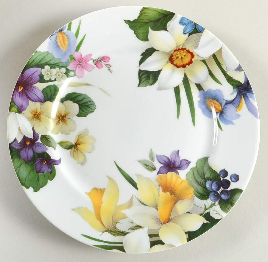 Narcissus Salad Plate by Bill Goldsmith-1