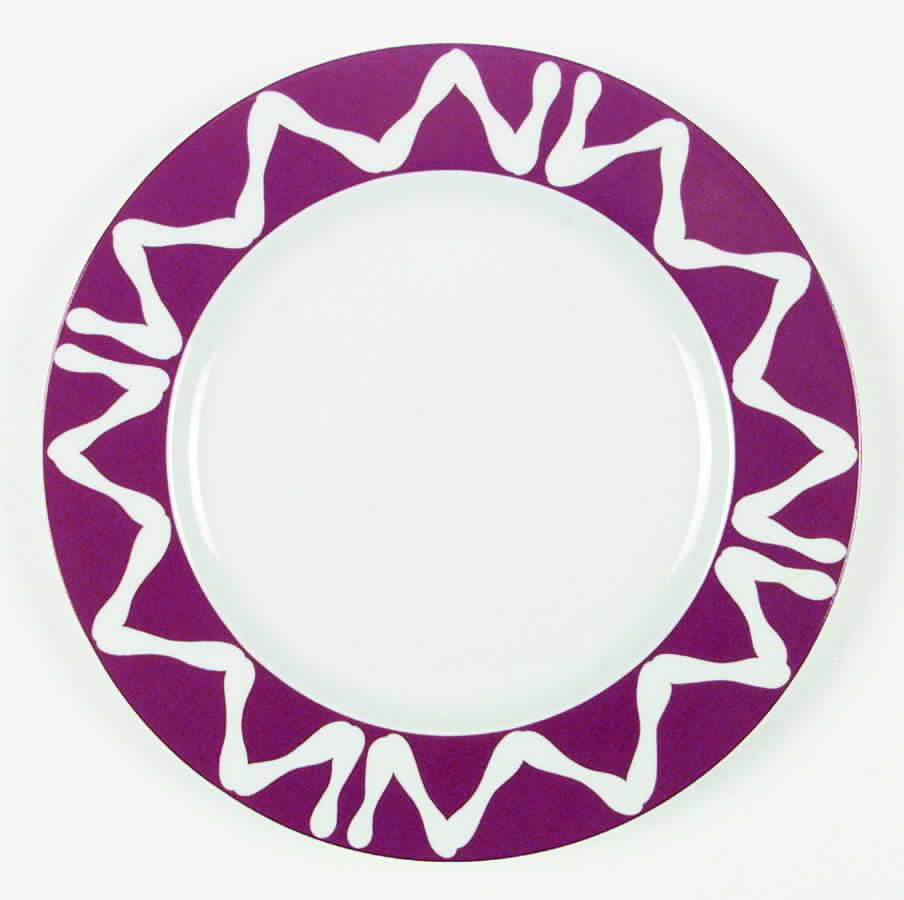 New Florida Red Dinner Plate by Bill Goldsmith-1