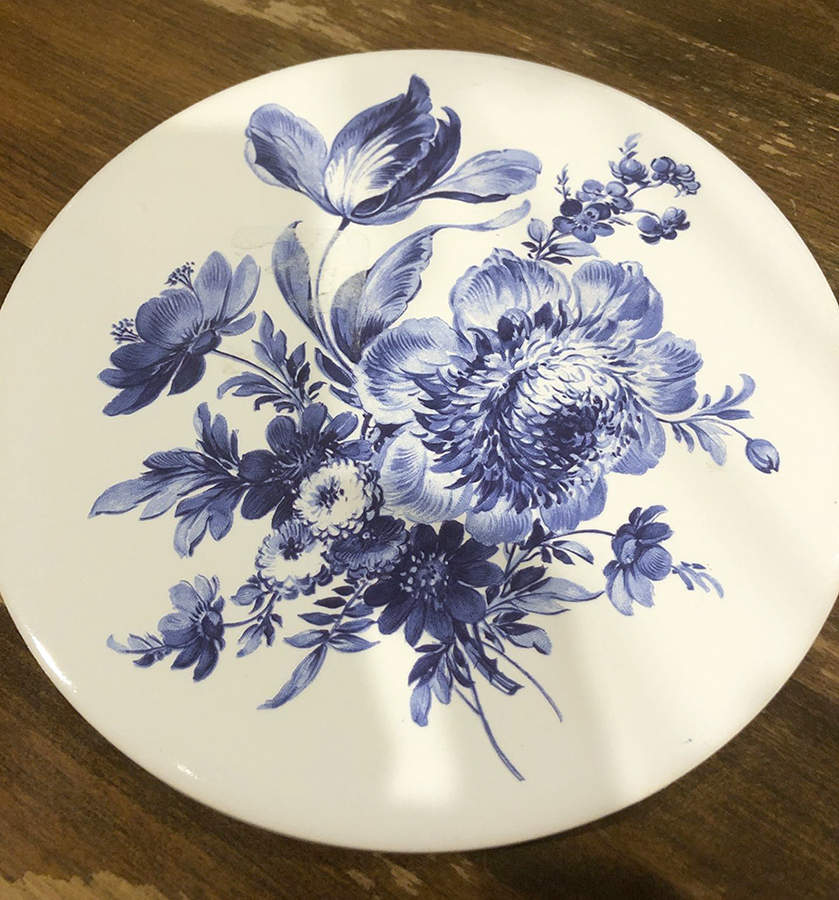 Potpourri Blue Trivet by Bill Goldsmith-1