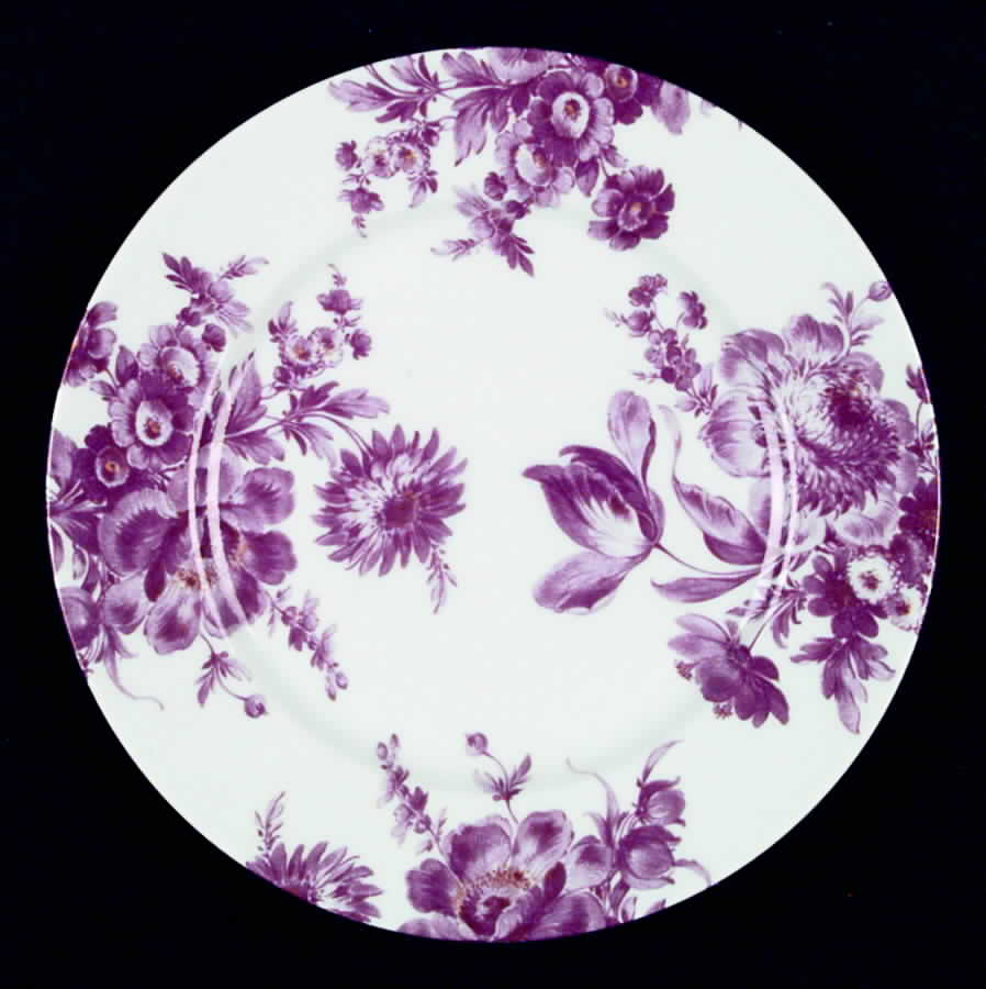 Potpourri Red Dinner Plate by Bill Goldsmith-1