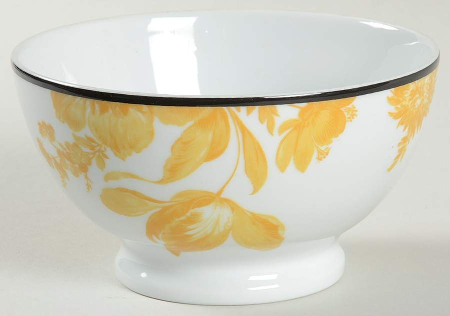 Potpourri Yellow 5" All Purpose Bowl by Bill Goldsmith-1