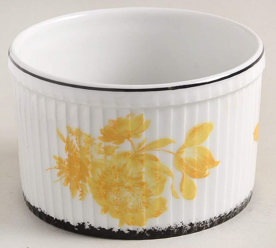 Potpourri Yellow Ramekin by Bill Goldsmith-1