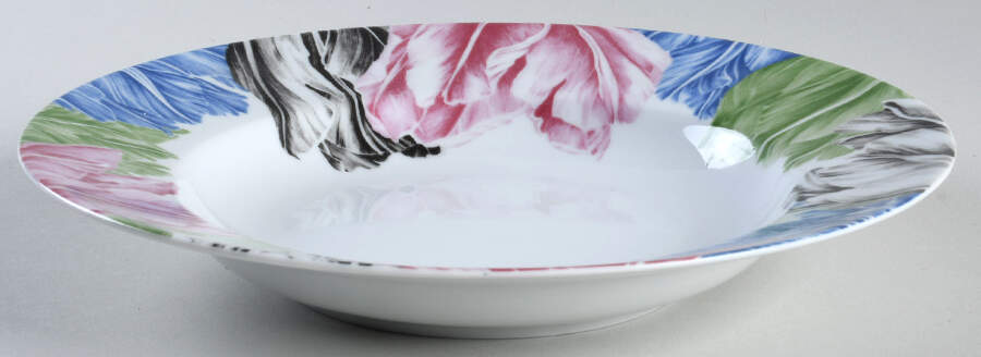 Tulipa Rim Soup Bowl by Bill Goldsmith-1