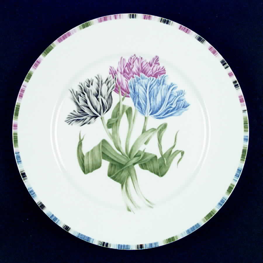 Tulipa Service Plate (Charger) by Bill Goldsmith-1