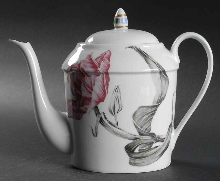 Tulipa Coffee Pot & Lid by Bill Goldsmith-1